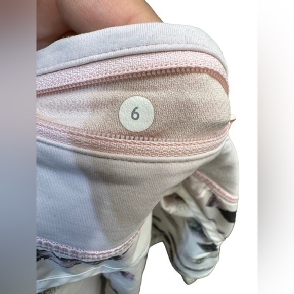 Lululemon Run Speed Short way Stretch Sunset Stripe Blush - Picture 9 of 12